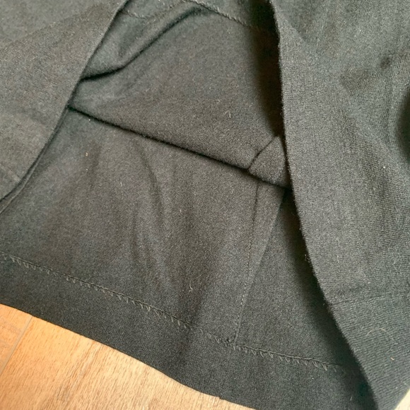 VTG Womans Top 100% Wool Black And Silver Size S Miladi-Anne Knitwear Rockabilly - Picture 2 of 10